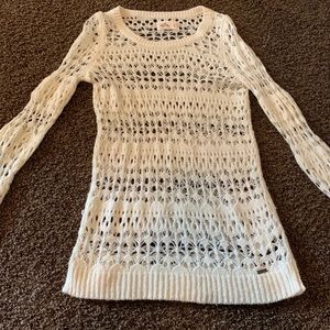 Cream sweater